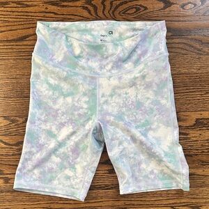 GAP Women's Athletic Shorts - Pastel Tie-Dye